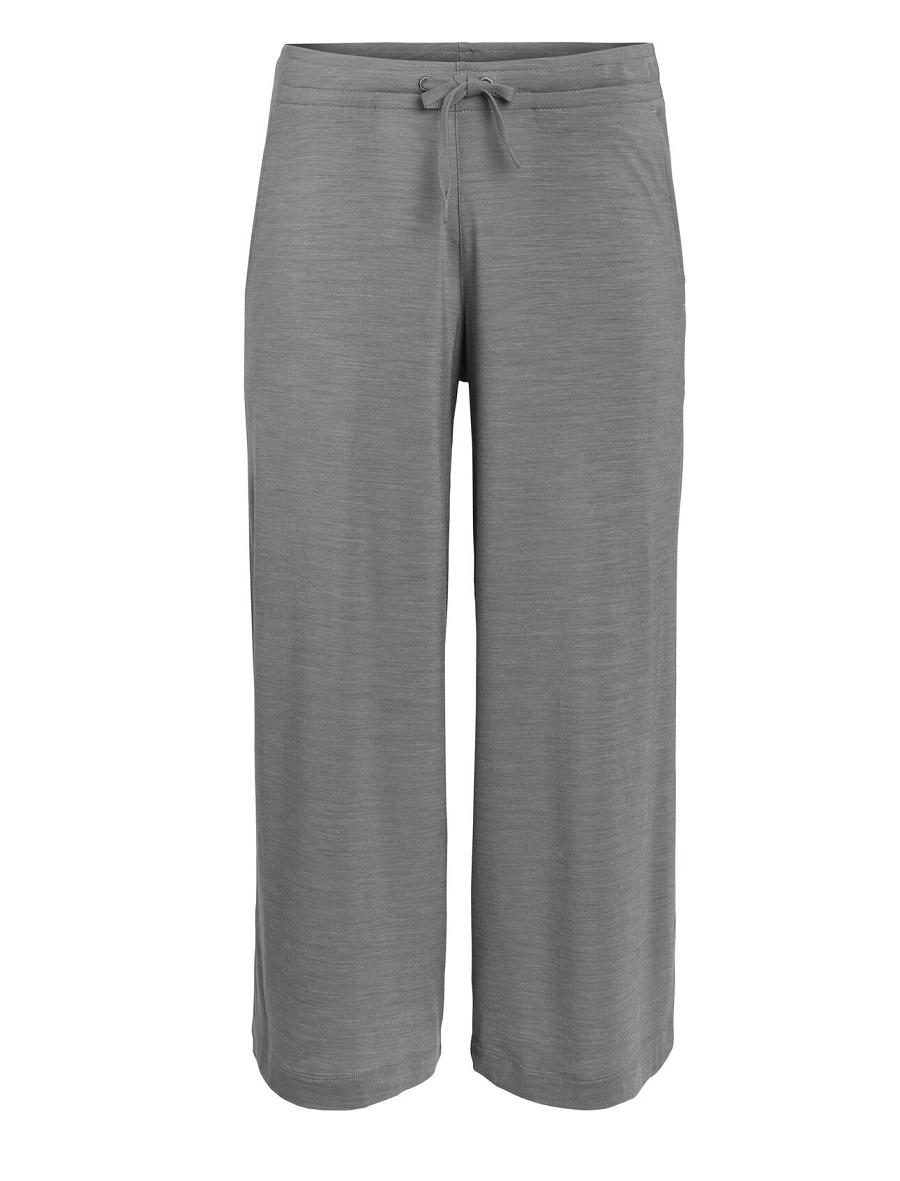 Spodnie Icebreaker Cool-Lite™ Merino Yanni Culotte Damskie Taupe | PL 1432FDNM